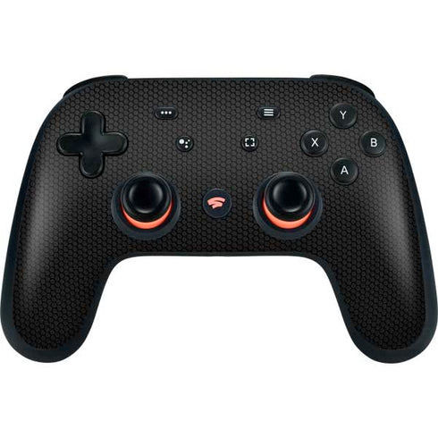 Specialty Vinyl Black Hex Texture Google Stadia Controller Skin